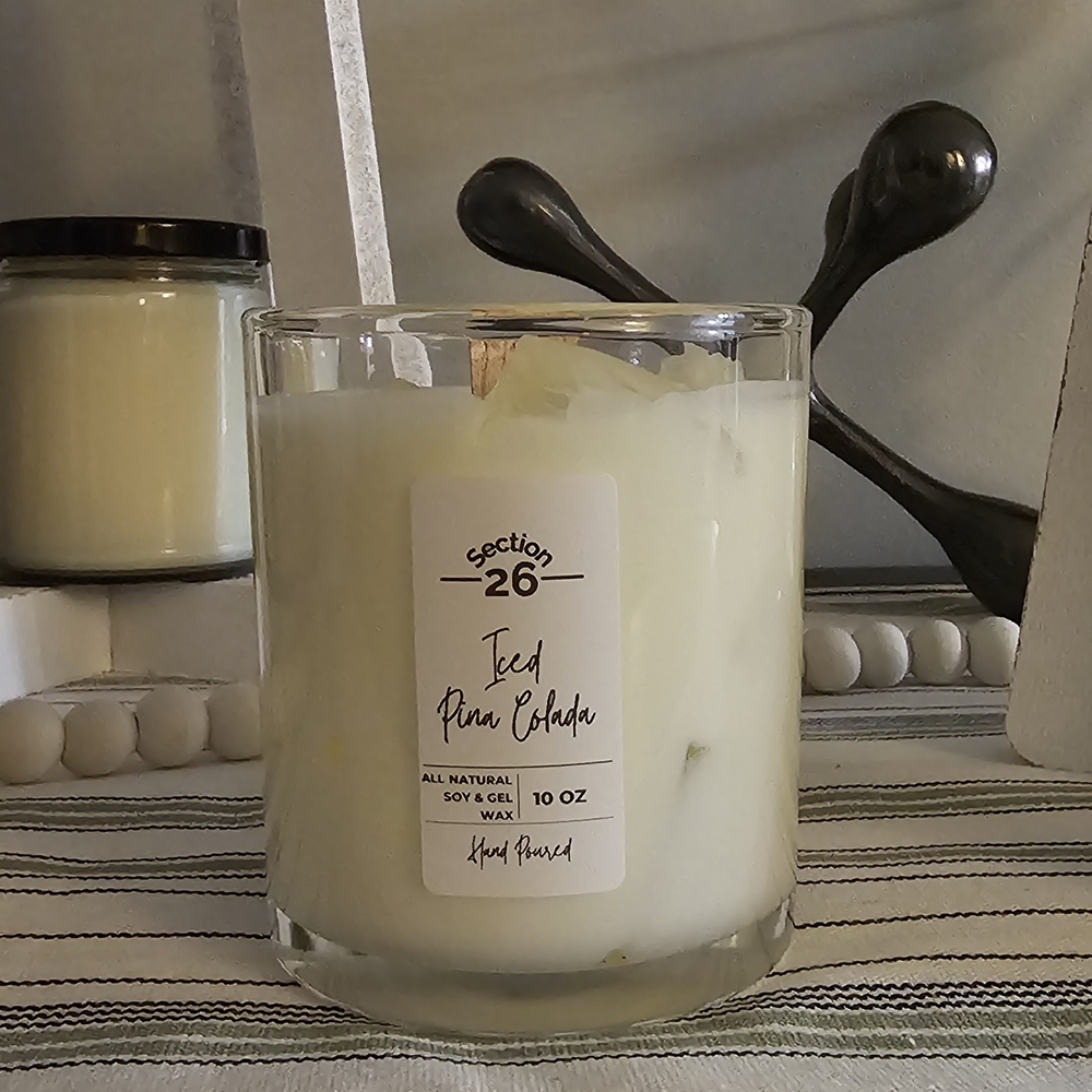 Section 26 Iced Pina Colada Candle